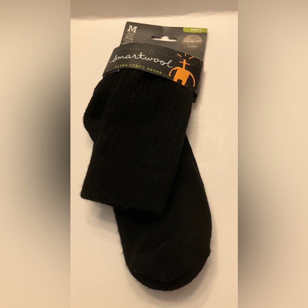 Smartwool Ultra Comfy Socks, size M, classic rib cushion, NWT